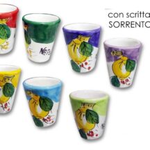 Limoncello ceramic glasses