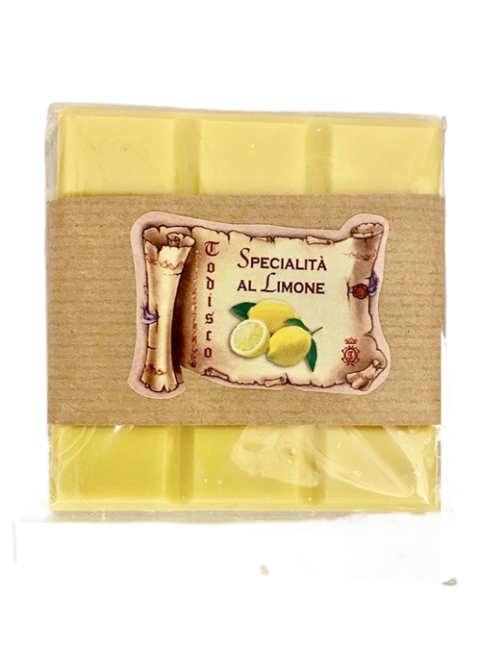 Cioccolato bianco al limone