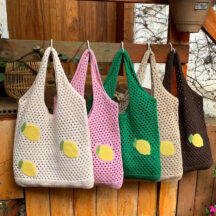 Sorrento Lemon Beach Bag