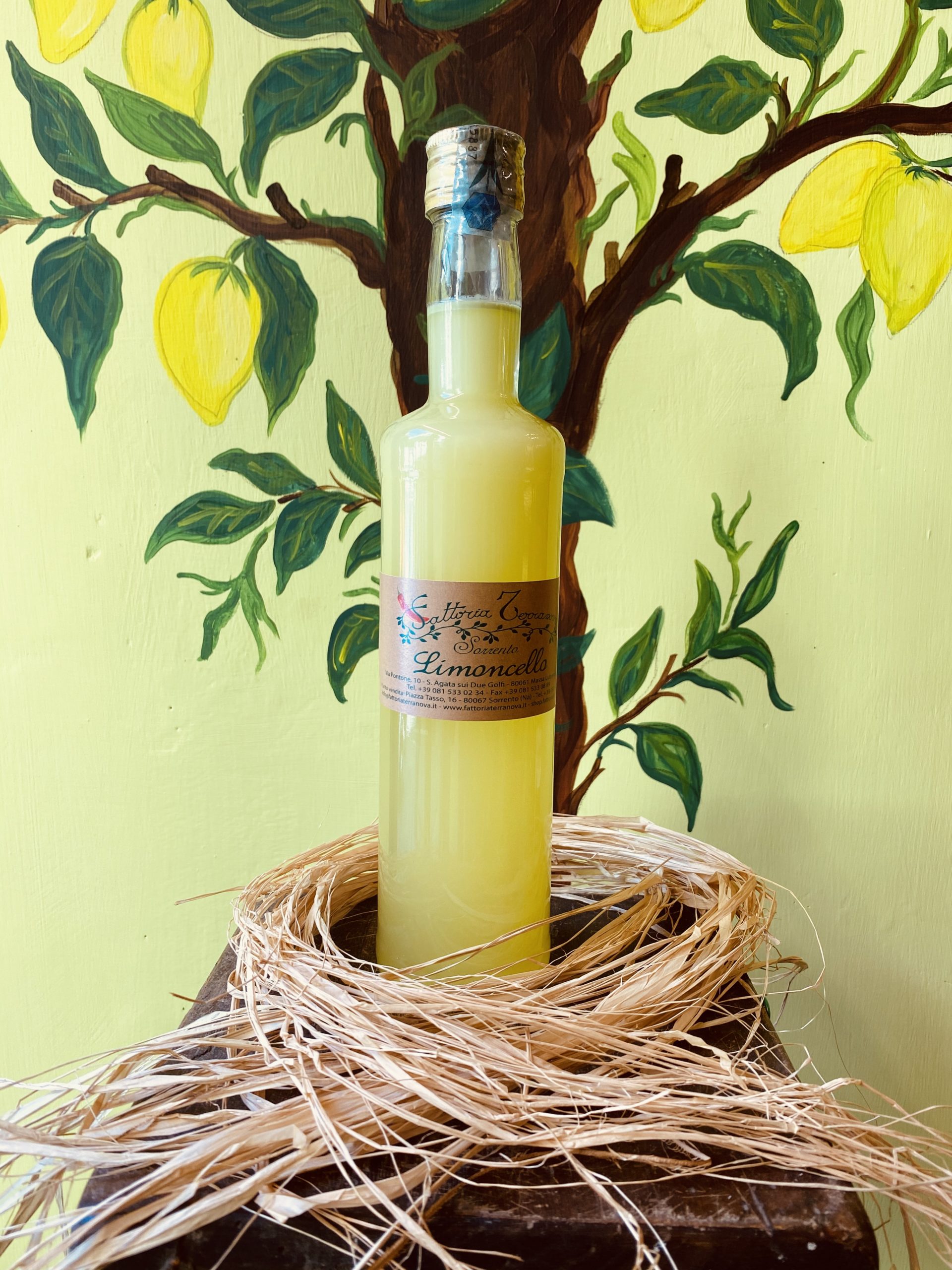 Lemon liqueur “Limoncello” – Fattoria Terranova Shop
