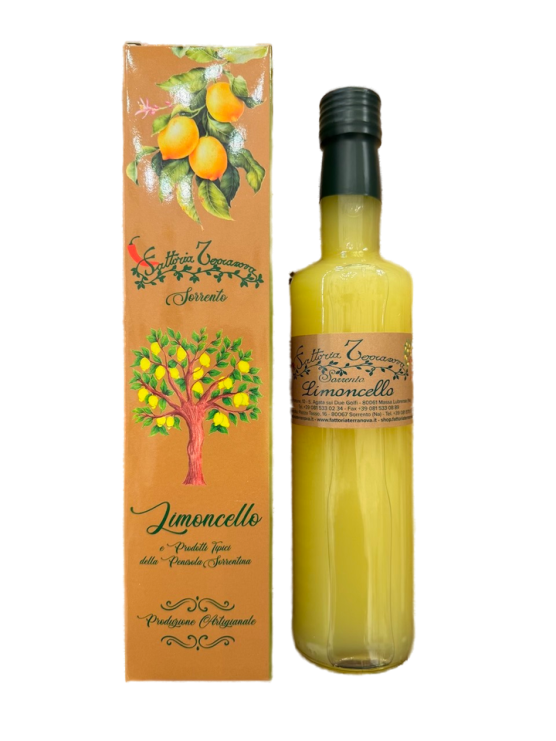 Lemon liqueur "Limoncello" Gift box