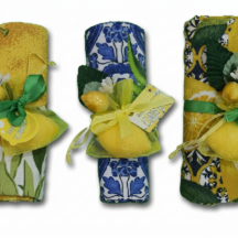 Sapone al limone con tovaglietta