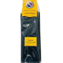 Squid ink spaghetti