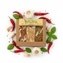 Tris Of Seasonings Spices For Pasta, Pizza,Bruschetta